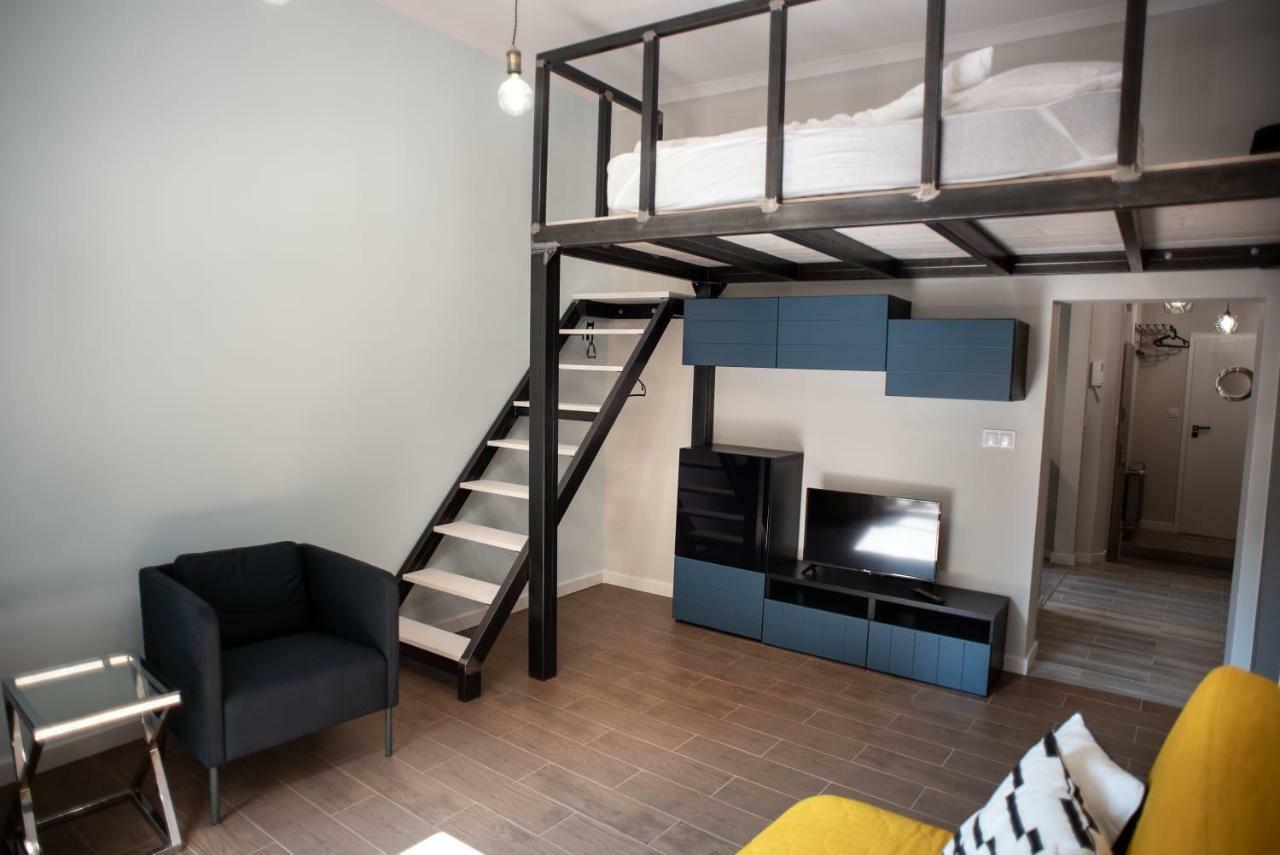 Ferienwohnung Apartament Antresola Drzewna Grünberg Exterior foto